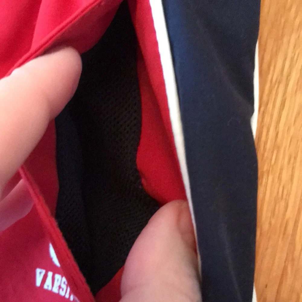 Oshkosh B’gosh 4T red pull on elastic waist mesh lined sporty warm up pants EUC